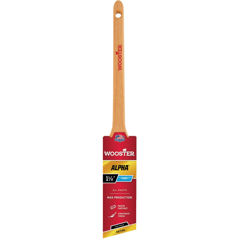 Wooster Alpha 1-1/2 In. Thin Angle Sash Paint Brush