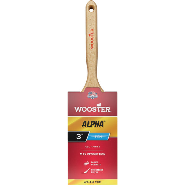 Wooster Alpha 3 In. Flat Paint Brush