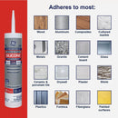 GE Silicone 1 Tub & Tile, Clear, 10.1  Oz. Cartridge