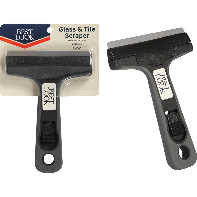 Best Look 4 In. Glass & Tile Razor Scraper