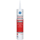 GE Siliconized Acrylic Multipurpose Kitchen & Bath Sealant, White, 10 Oz. Cartridge