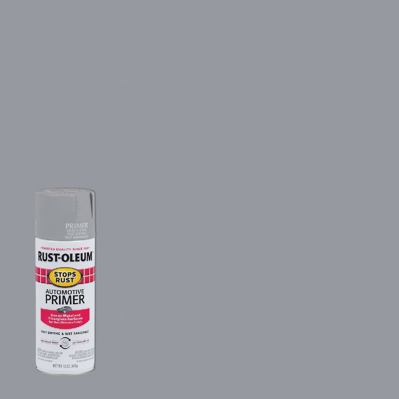 Rust-Oleum Stops Rust Light Gray 12 Oz. Spray Automotive Paint Primer