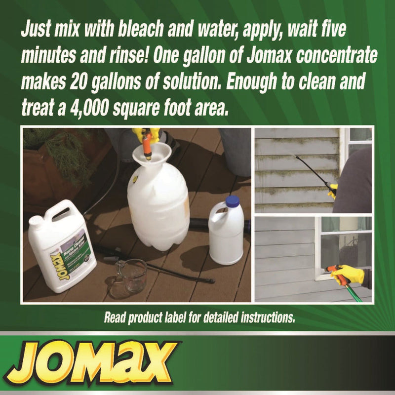 Zinsser Jomax House Cleaner and Mildew Killer, 1 Gal.