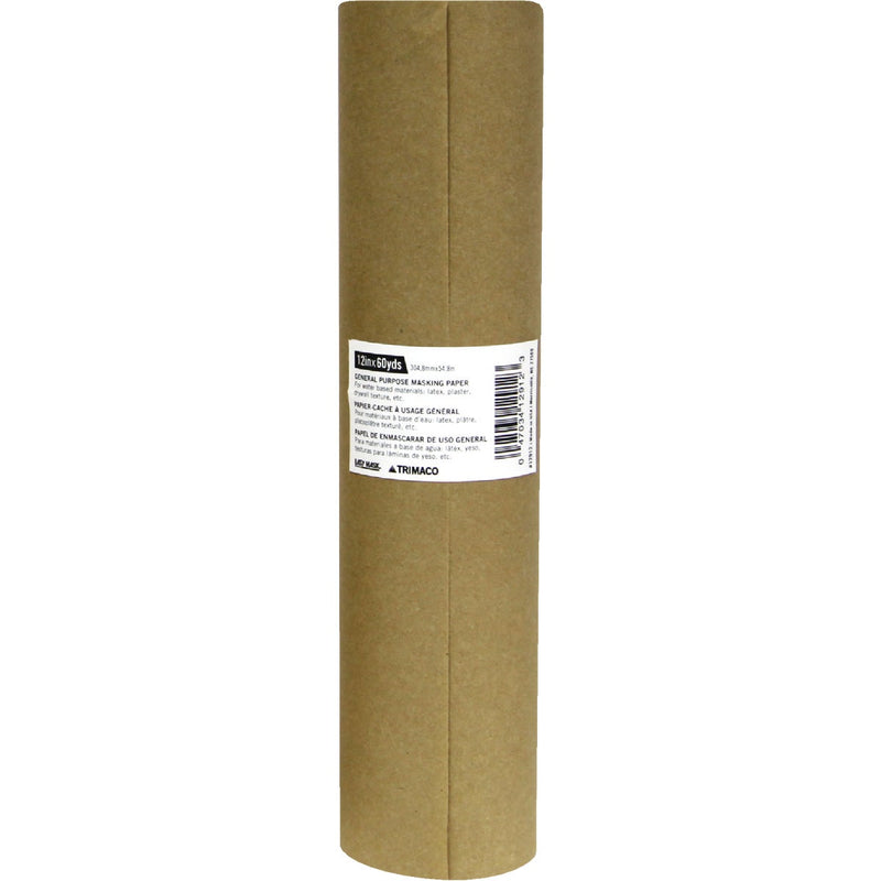 Trimaco Easy Mask 12 In. x 180 Ft. Brown General Purpose Masking Paper