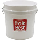 Do it Best 2 Gal. White Plastic Pail