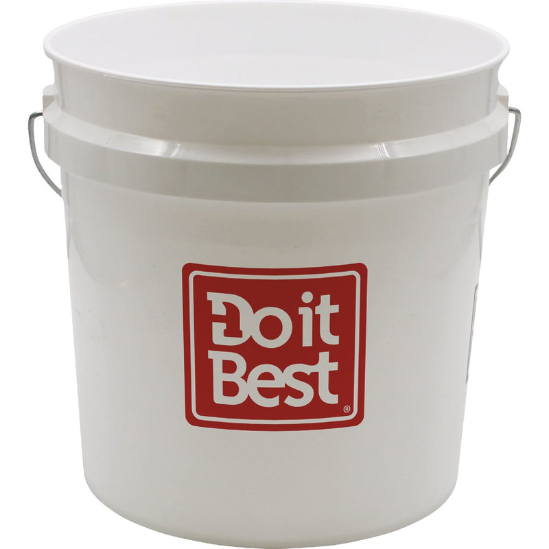 Do it Best 2 Gal. White Plastic Pail