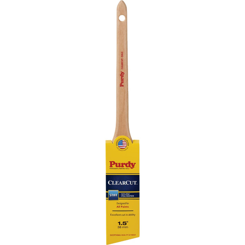 Purdy Clearcut Dale 1-1/2 In. Angle Trim Stiff Paint Brush