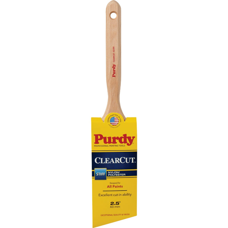 Purdy Clearcut Glide 2-1/2 In. Angular Trim Stiff Paint Brush