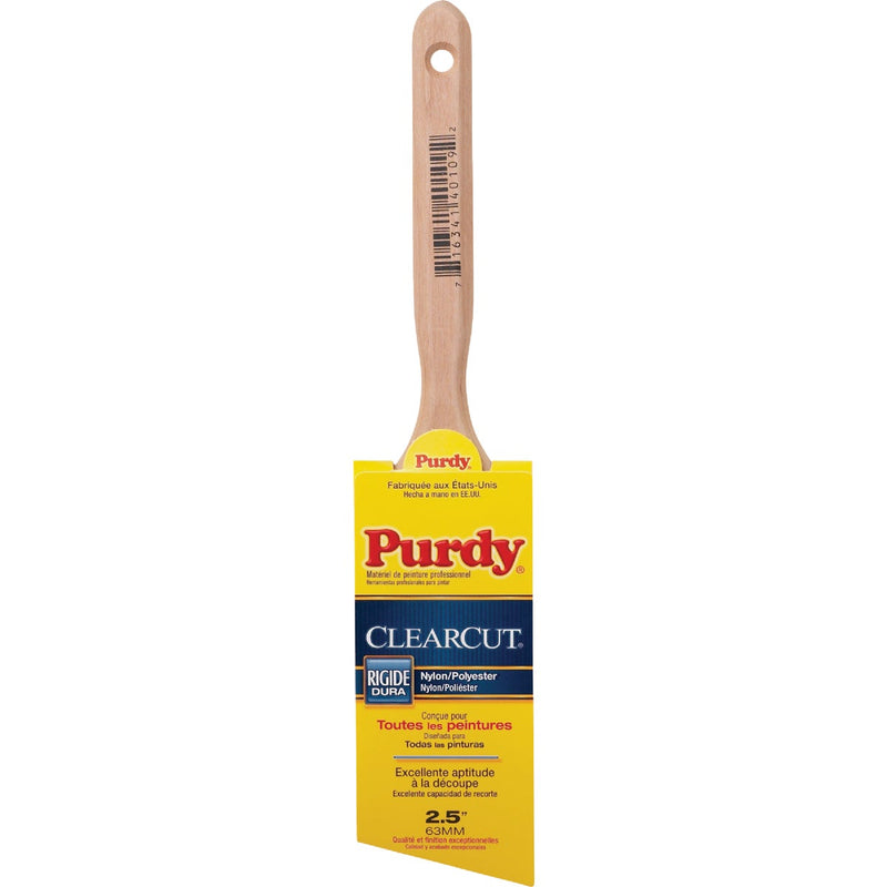 Purdy Clearcut Glide 2-1/2 In. Angular Trim Stiff Paint Brush