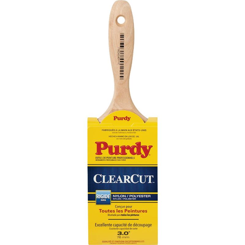 Purdy Clearcut Sprig 3 In. Flat Wall Stiff Paint Brush