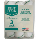 Best Look 9 In. x 3/8 In. Microfiber Roller Cover (3-Pack)