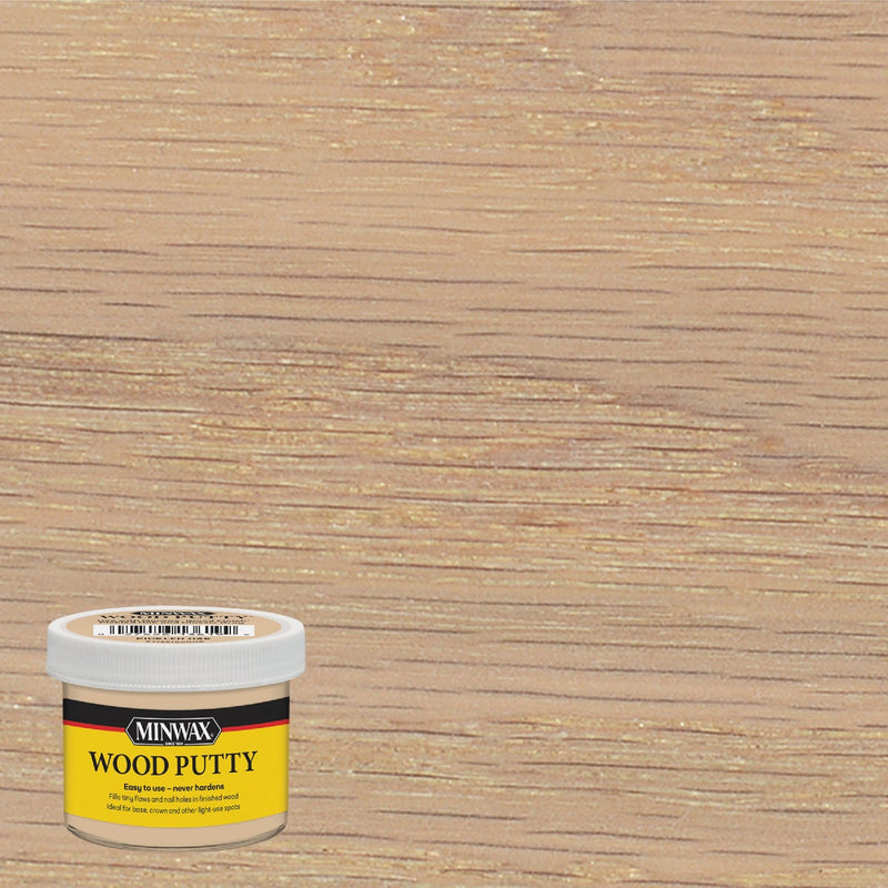 Minwax 3.75 Oz. Pickled Oak Wood Putty