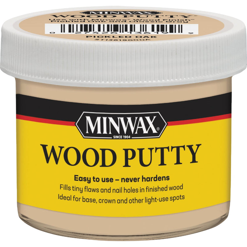 Minwax 3.75 Oz. Pickled Oak Wood Putty