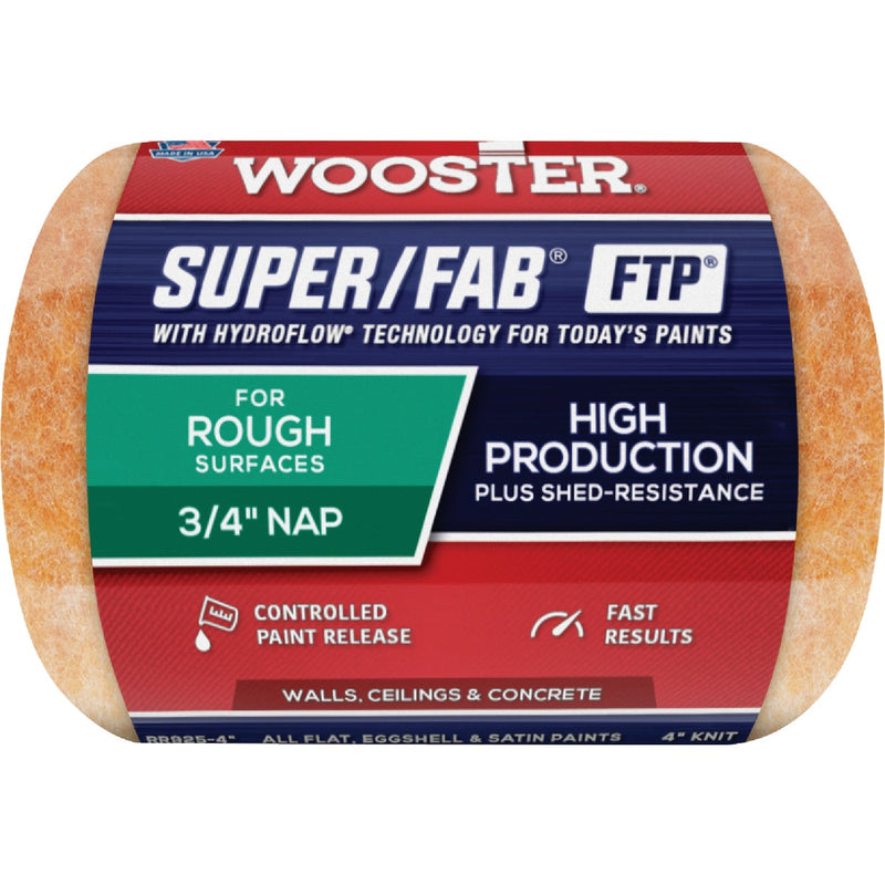 Wooster Super/Fab FTP 4 In. x 3/4 In. Knit Fabric Roller Cover