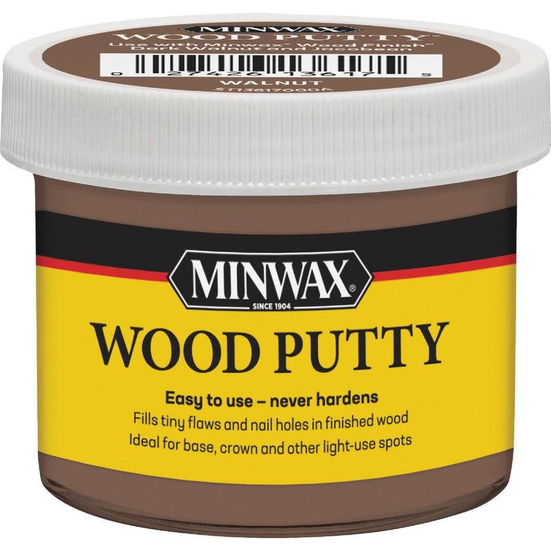 Minwax 3.75 Oz. Walnut Wood Putty