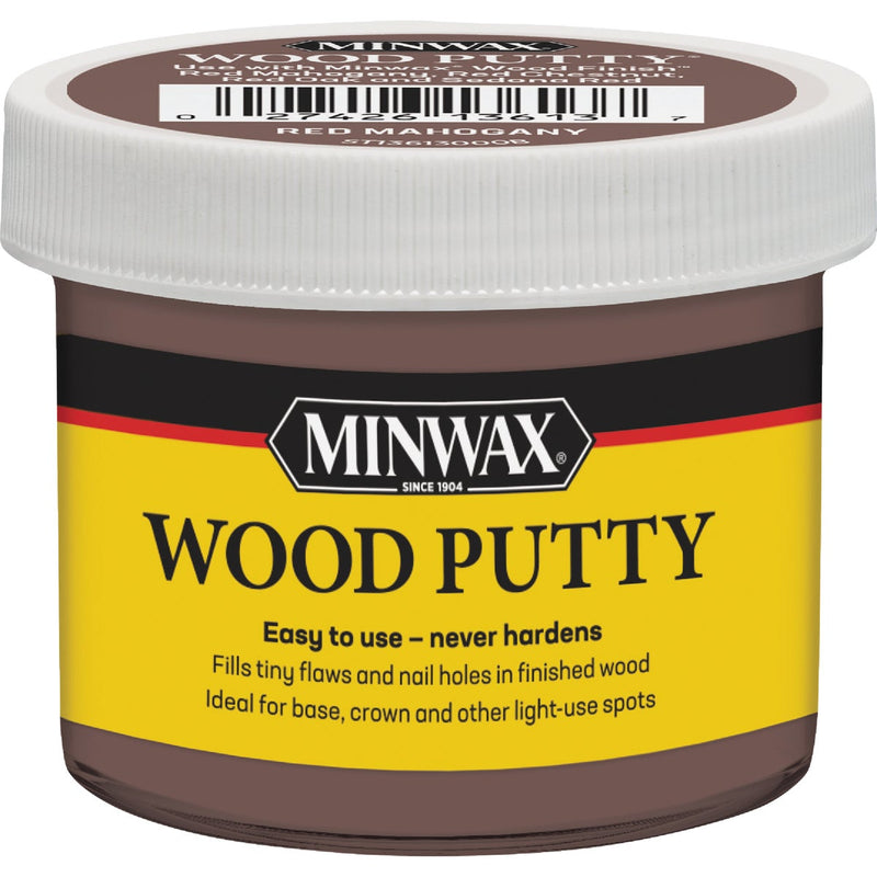 Minwax 3.75 Oz. Red Mahogany Wood Putty