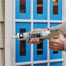 GE Supreme Paintable Silicone Window & Door Sealant, White, 9.5 Oz. Cartridge