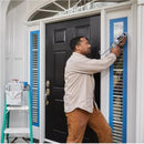 GE Supreme Paintable Silicone Window & Door Sealant, White, 9.5 Oz. Cartridge