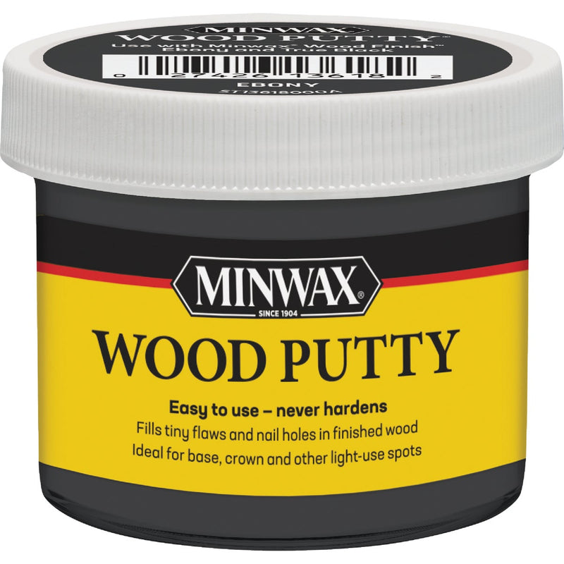 Minwax 3.75 Oz. Ebony Wood Putty