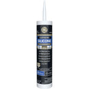 GE Supreme Silicone Window & Door Sealant, White, 10.1  Oz. Cartridge