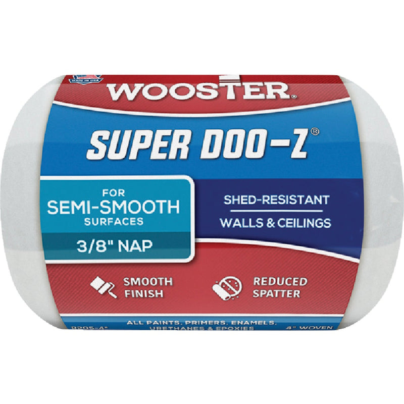 Wooster Super Doo-Z 4 In. x 3/8 In. Woven Fabric Roller Cover