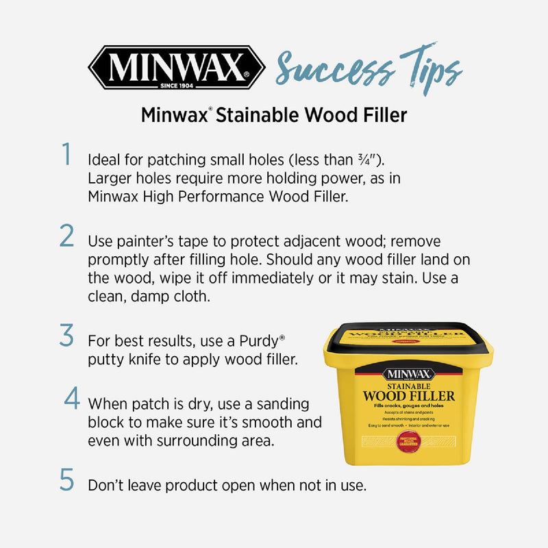 Minwax Natural 1 Oz. Wood Filler