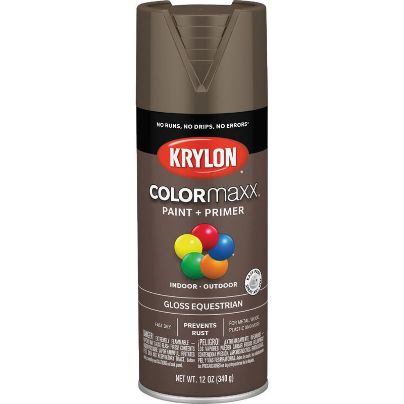 Krylon ColorMaxx 12 Oz. Gloss Spray Paint, Equestrian