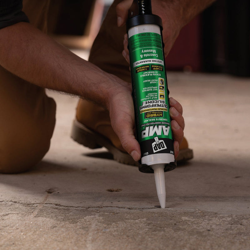 DAP AMP 9 Oz. Advanced Modified Polymer Self-Leveling Concrete and Mortar Sealant