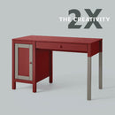 Rust-Oleum Painter's Touch 2X Ultra Cover 12 Oz. Satin Paint + Primer Spray Paint, Colonial Red