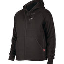 Milwaukee M12 Men's Black Cordless Heated Hoodie Kit, XL