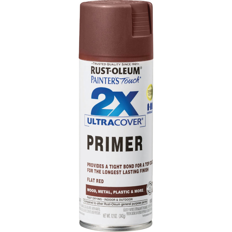 Rust-Oleum Painter's Touch 2X Ultra Cover Flat Red Spray Paint Primer