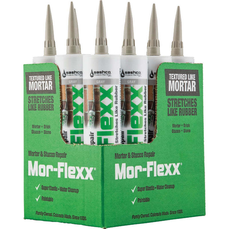 Sashco Mor-Flexx Gray Cartridge Mortar Sealant