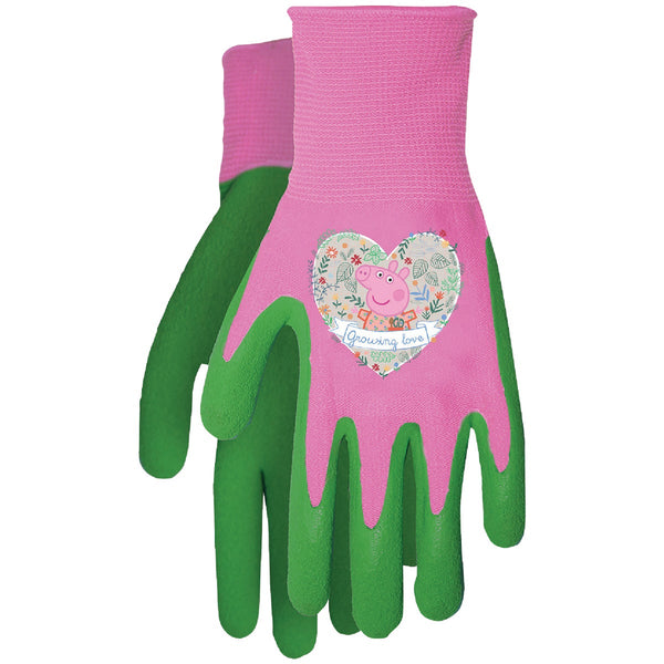 Midwest Gloves & Gear Peppa Pig Toddler Latex Gripper Gloves