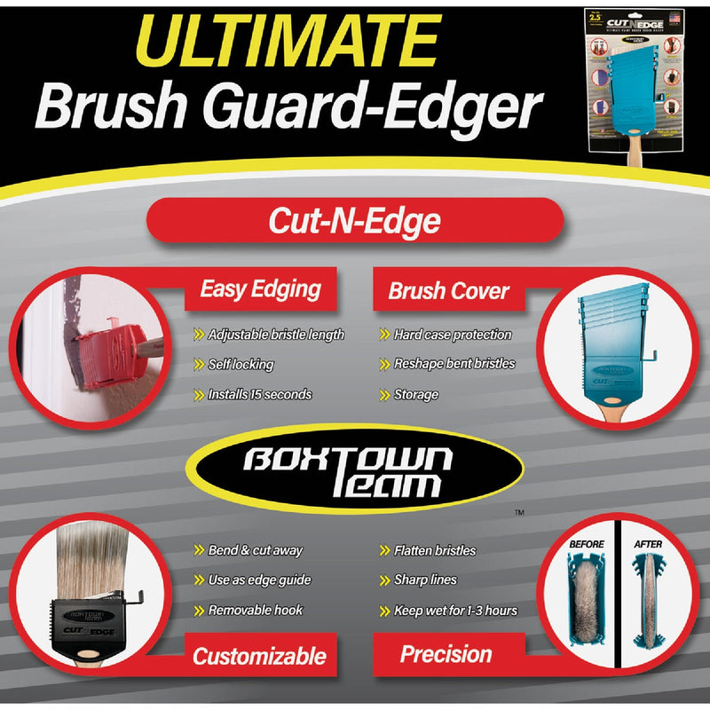 Boxtown Cut-N-Edge Ultimate Paint Brush Edger & Guard