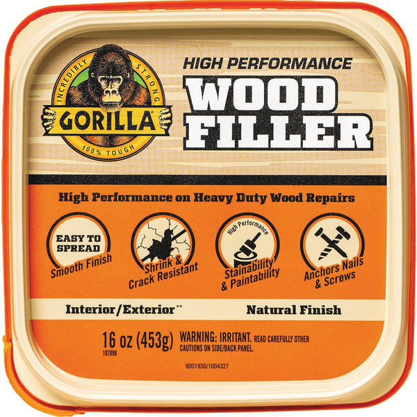 Gorilla 16 Oz. Natural Wood Filler