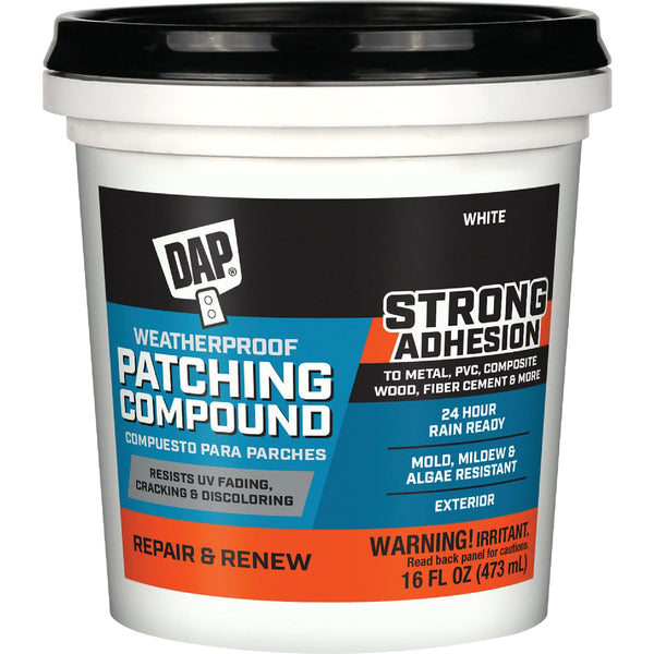 DAP 16 Oz. White Weatherproof Patching Compound