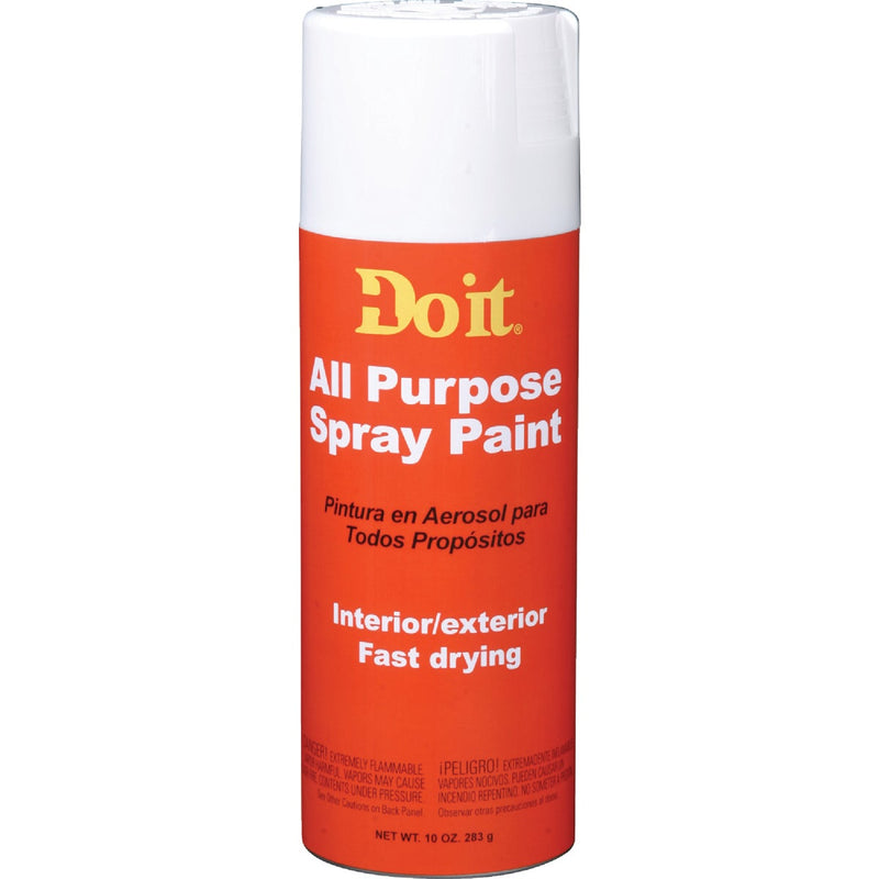 Do it 10 Oz. Flat All Purpose Spray Paint, White