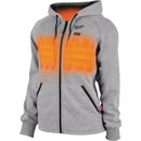 Milwaukee M12 Women's Gray Cordless Heated Hoodie Kit, XL