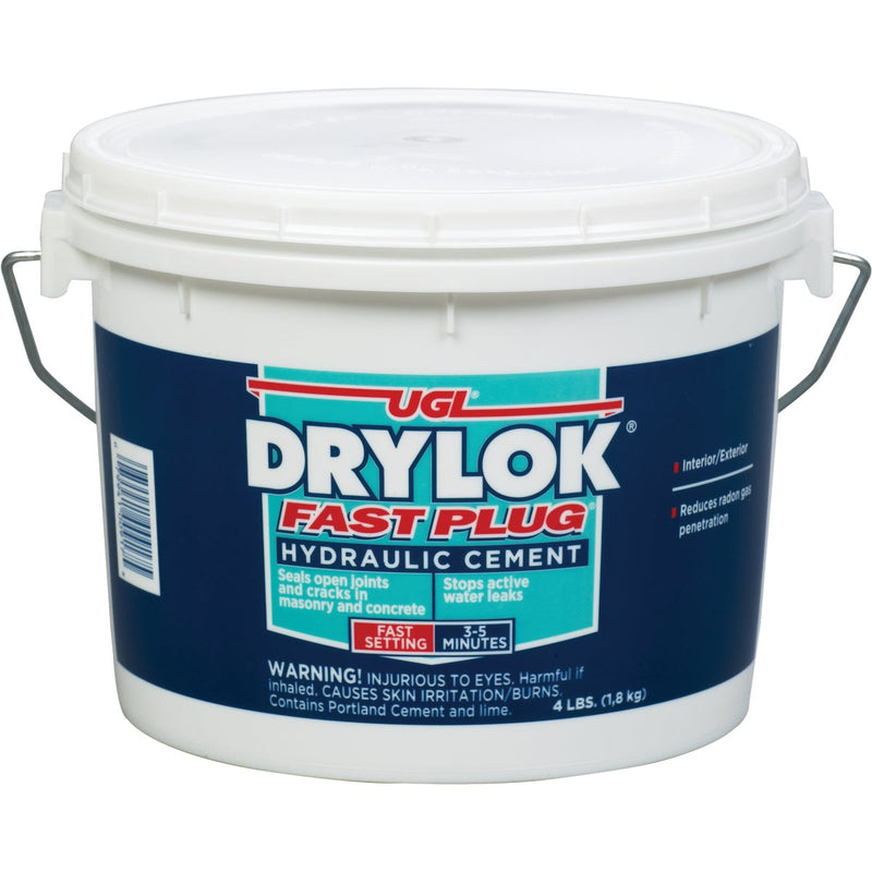 Drylok Fast Plug 4 Lb. Pail Hydraulic Cement