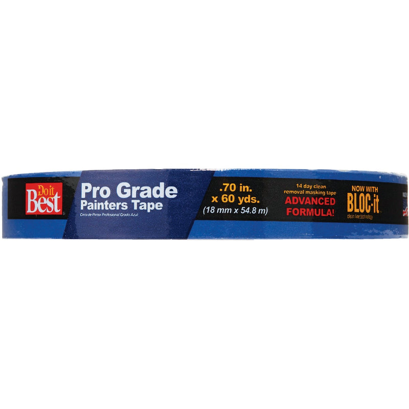 Do it Best Pro Grade 0.70 In. x 60 Yd. Blue Painter's Masking Tape