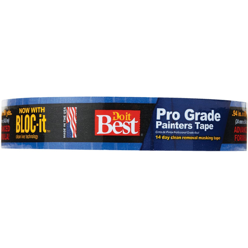 Do it Best Pro Grade 0.94 In. x 60 Yd. Blue Painter's Masking Tape