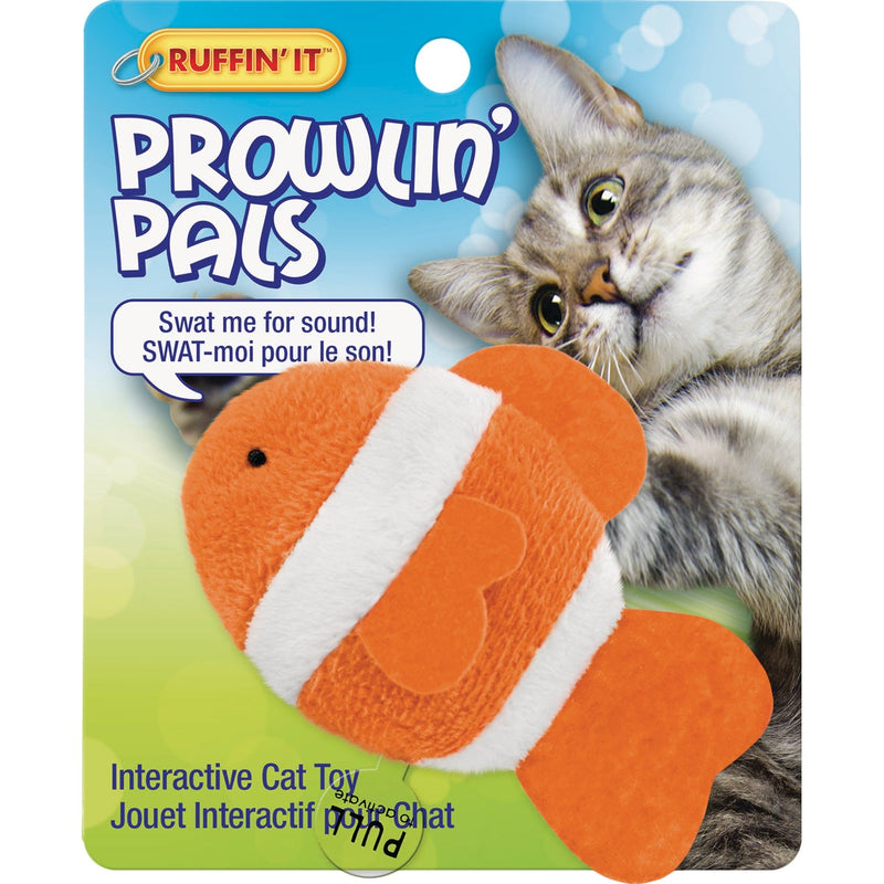 Westminster Pet Ruffin' It Prowlin' Pals Plush Cat Toy