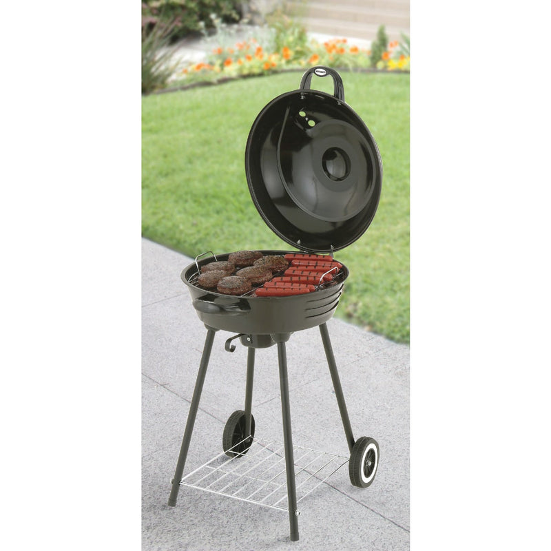 Kay Home Products 18 In. Dia. Black Charcoal Grill