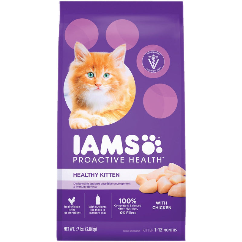 Iams Proactive Health 7 Lb. Chicken Flavor Dry Kitten Food