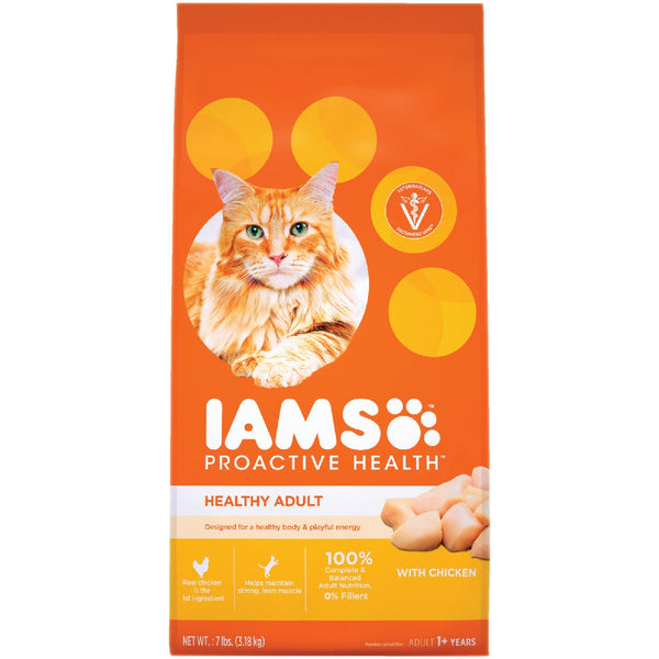 Iams Proactive Health 7 Lb. Chicken Flavor Adult Dry Cat Food