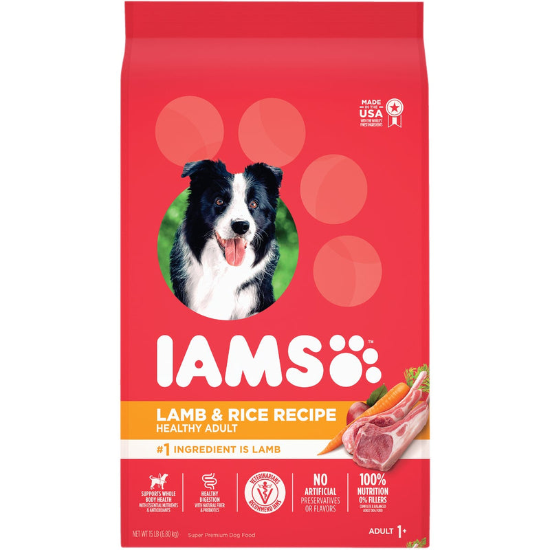 IAMS Proactive Health Lamb Meal & Rice Formula 15 Lb. Adult Dry Dog Food