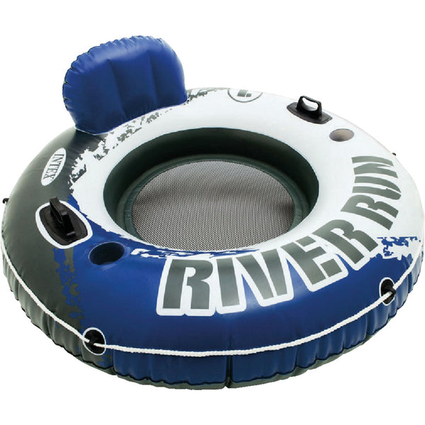 Intex River Run 53 In. Dia. Tube Float, Blue & White