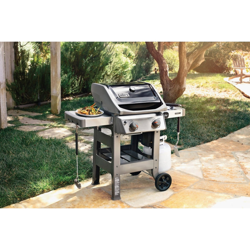 Weber Spirit II E-210 2-Burner Liquid Propane Gas Grill, Black