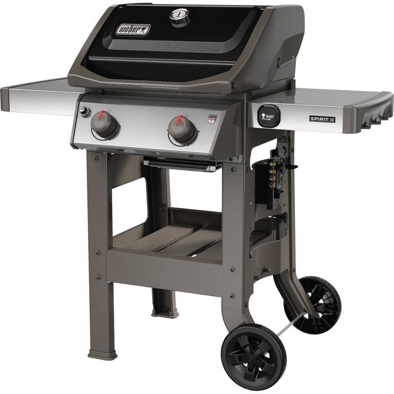 Weber Spirit II E-210 2-Burner Liquid Propane Gas Grill, Black