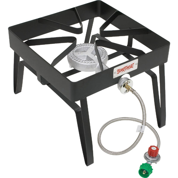 Bayou Classic 41,000 BTU Propane Gas Single Burner Patio Stove Steel Outdoor Cooker